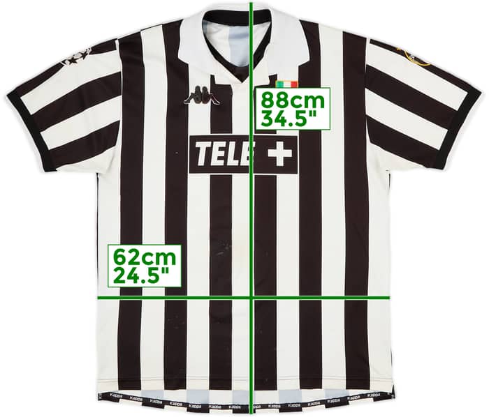 1998-99 Juventus CL Home Shirt - 5/10 - (XXL)