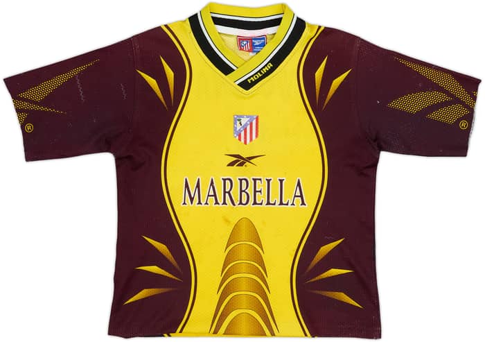 Camiseta de portero del Atletico Madrid 1998-99 Molina #1 - 4/10 - (Niños S)