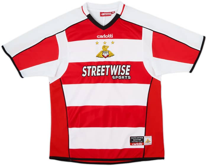 2004-05 Doncaster Rovers Home Shirt - 6/10 - (13-14 Years)