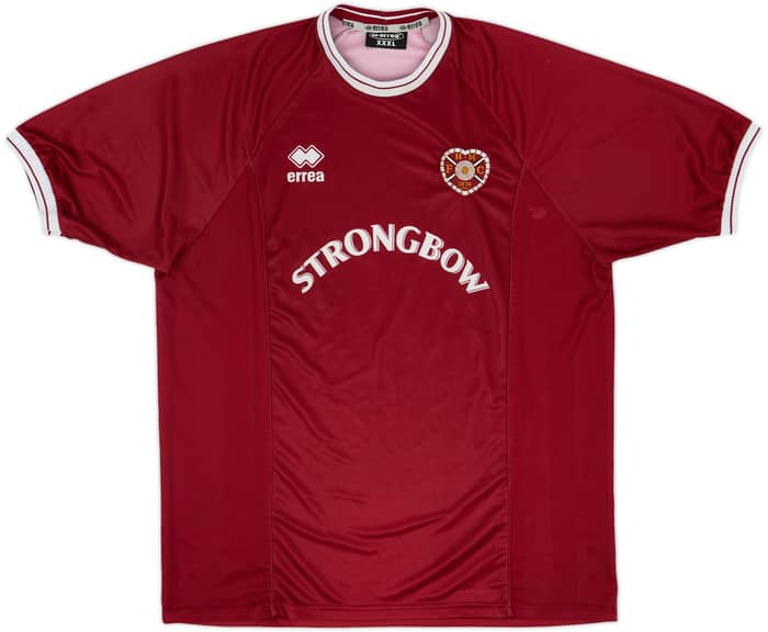 2000-01 Hearts Home Shirt - 8/10 - (3XL)