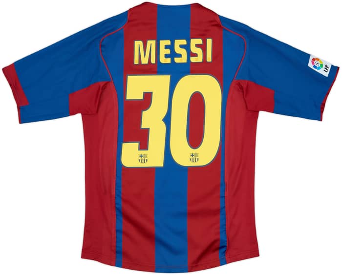 2004-05 Barcelona Home Shirt Messi #30 - 8/10 - (S)
