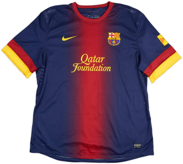 2012-13 Barcelona Player Issue Home Shirt Messi #10 - 7/10 - (XXL)