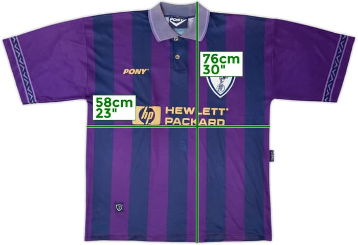 1995-97 Tottenham Away Shirt - 5/10 - (L)