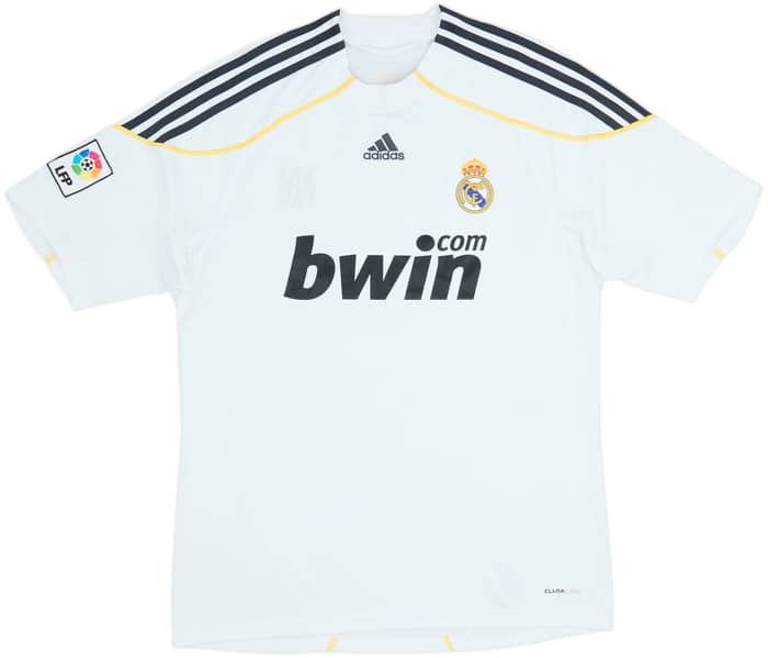 2009-10 Real Madrid Home Shirt Ronaldo #9 - 8/10 - (L)