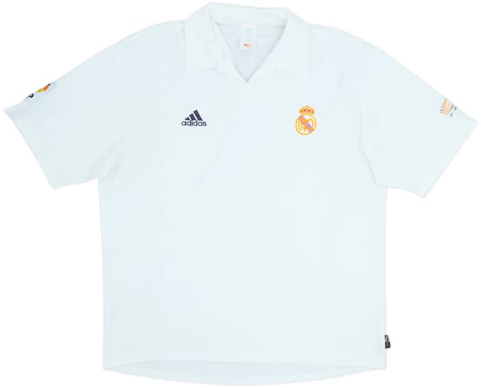2001 Real Madrid Home Shirt Zidane #5 - 5/10 - (XL)