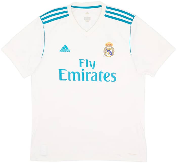 2017-18 Real Madrid Home Shirt Ronaldo #7 - 6/10 - (L)