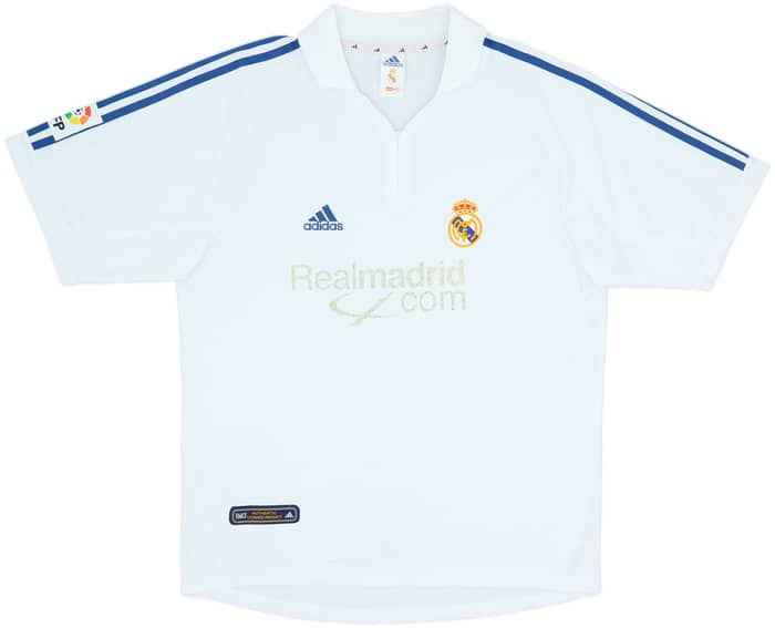 2001 Real Madrid Home Shirt - 4/10 - (L)