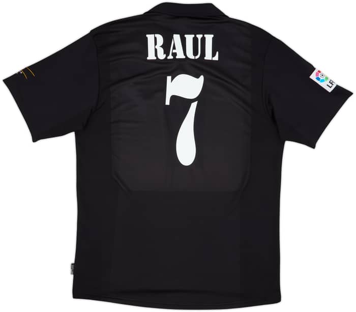 2001 Real Madrid Away Shirt Raul #7 - 8/10 - (XL)