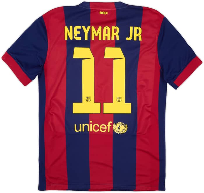 2014-15 Barcelona Camiseta Local Neymar Jr #11 - 8/10 - (M)