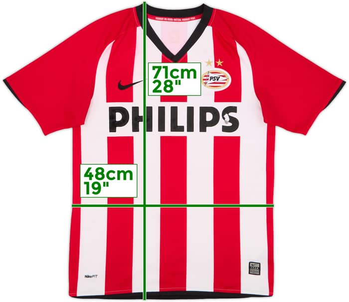 Camiseta de local del PSV 2008-10 - 5/10 - (S)
