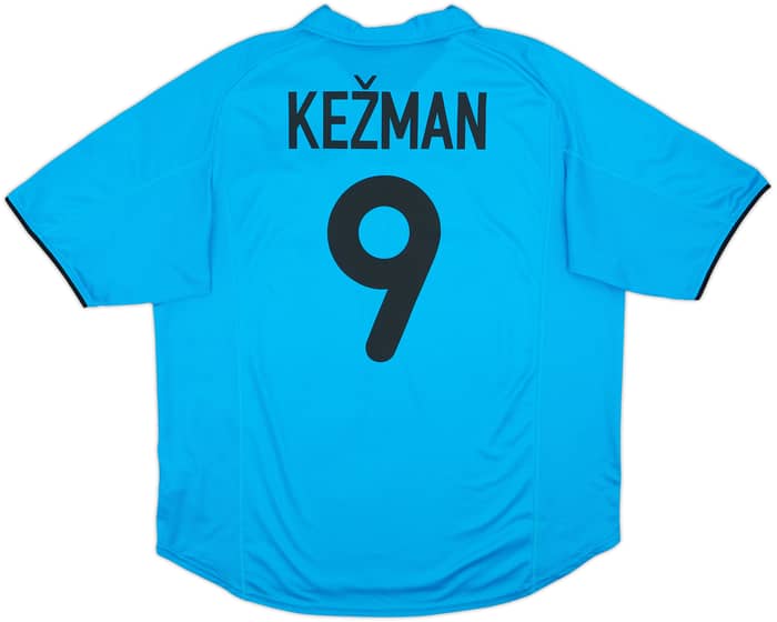 2001-02 PSV Away Shirt Kezman #9 - 8/10 - (XL)