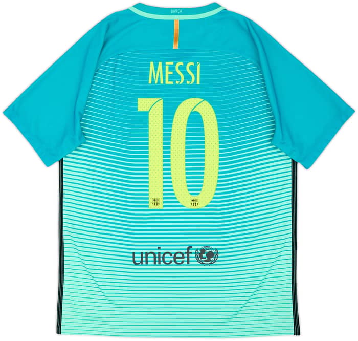 2016-17 Barcelona Third Shirt Messi #10 - 8/10 - (L)