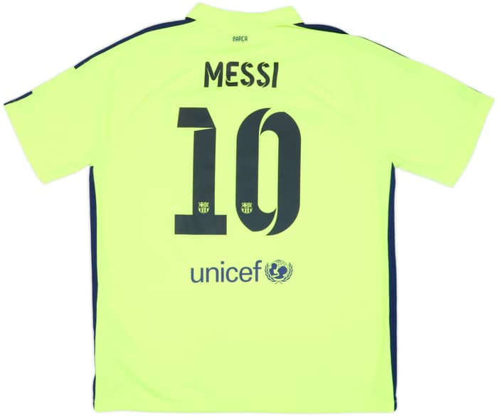 2014-15 Barcelona Third Shirt Messi #10 - 8/10 - (XL)