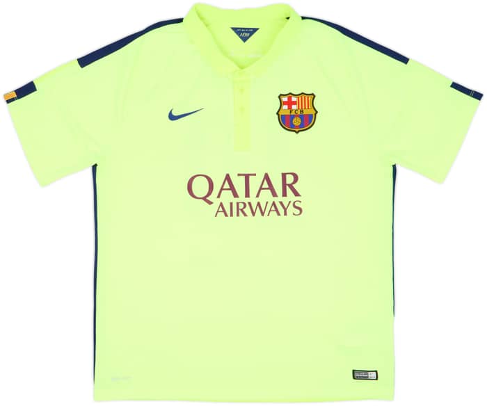 2014-15 Barcelona Third Shirt Messi #10 - 8/10 - (XL)