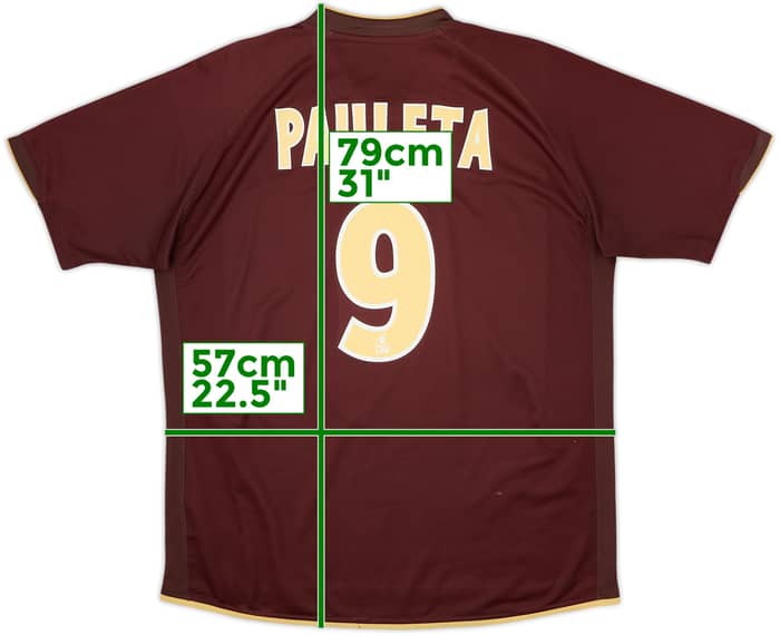 2006-07 Paris Saint-Germain Away Shirt Pauleta #9 - 8/10 - (XL)