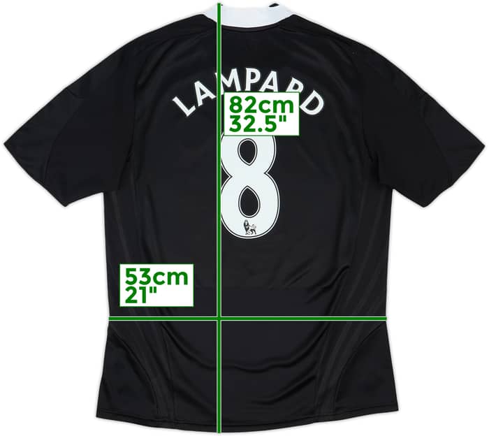 2008-09 Chelsea Away Shirt Lampard #8 - 8/10 - (L)