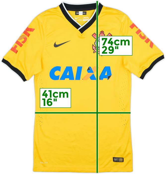 2014-15 Corinthians Authentic Third Shirt - 4/10 - (S)
