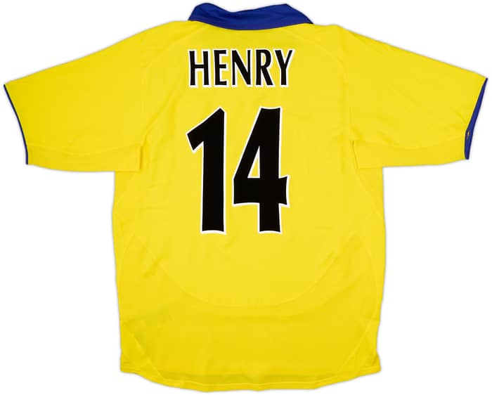 2003-05 Arsenal Away Shirt Henry #14 - 9/10 - (M)