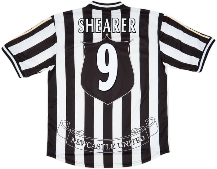 1997-99 Newcastle Home Shirt Shearer #9 - 9/10 - (XL)