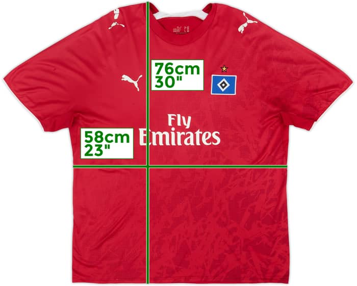 2006-07 Hamburg Third Shirt - 5/10 - (XXL)