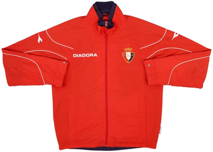 2008-09 Osasuna Diadora Track Jacket - 8/10 - (M)