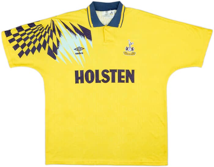 1991-95 Tottenham Away Shirt Klinsmann #18 - 9/10 - (XL)