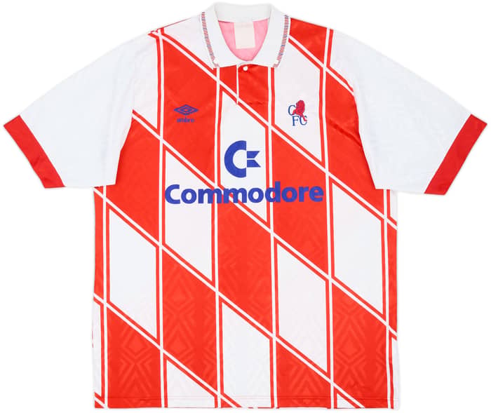 1990-92 Chelsea Away Shirt - 8/10 - (XL)