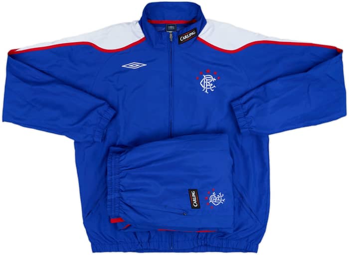 2008-09 Rangers Umbro Tracksuit - 7/10 - (XL)