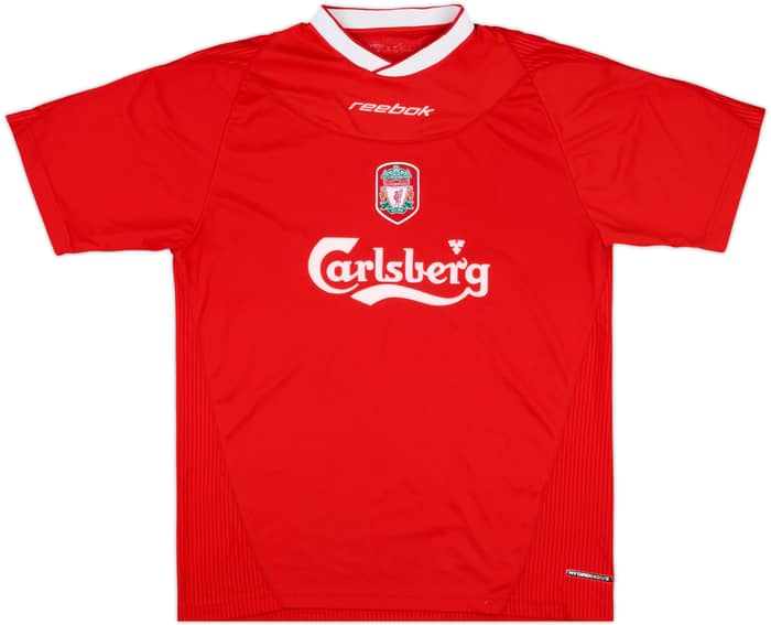 2002-04 Liverpool Home Shirt Gerrard #17 - 7/10 - (L)