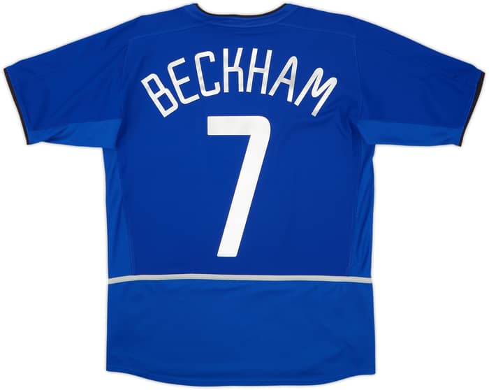 2002-03 Manchester United Third Shirt Beckham #7 - 7/10 - (XL.Boys)