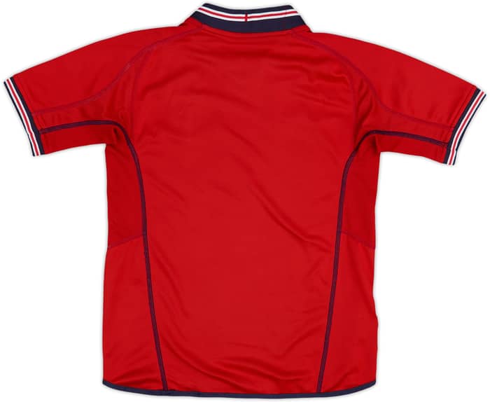 2002-04 Inglaterra Camiseta Visitante - 8/10 - (L.Boys)