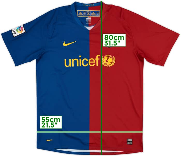 2008-09 Barcelona Home Shirt Eto'o #9 - 4/10 - (L)