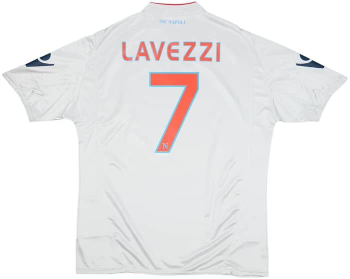 2009-10 Napoli Basic Away Shirt Lavezzi #7 (XL)