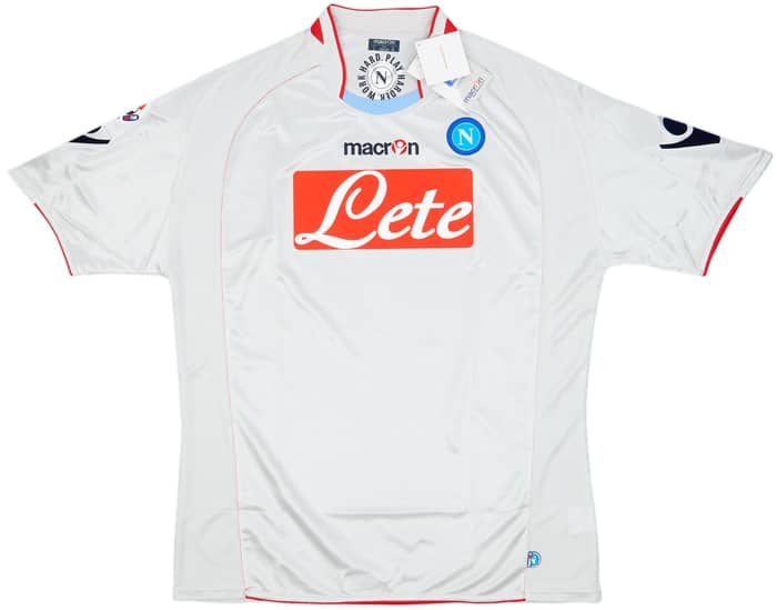 2009-10 Napoli Away Shirt Lavezzi #7 (L)