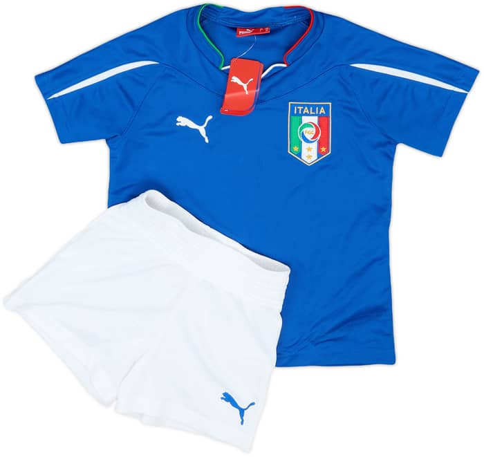 2010-12 Italy Home Shirt and Shorts (3-4 Years)