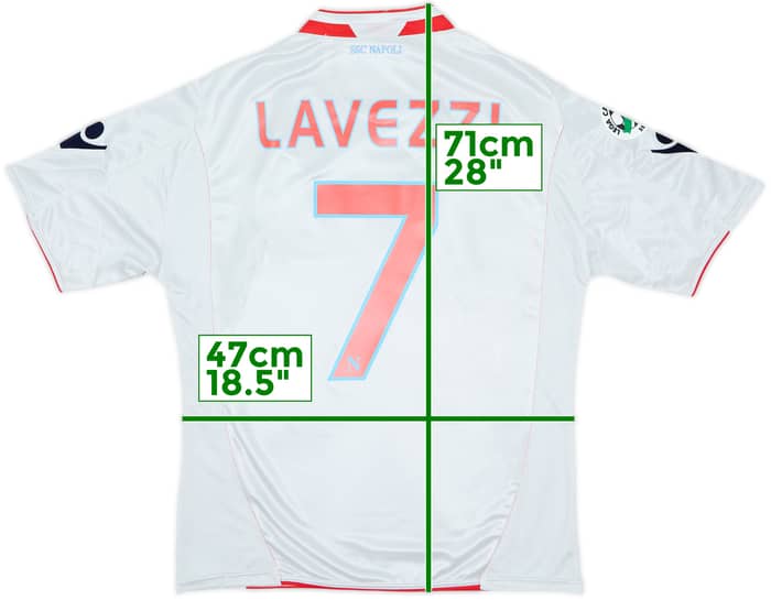 2009-10 Napoli Away Shirt Lavezzi #7 (S)