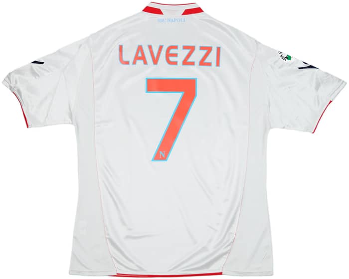 2009-10 Napoli Away Shirt Lavezzi #7 (L)