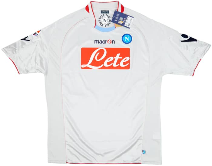 2009-10 Napoli Away Shirt Lavezzi #7 (L)
