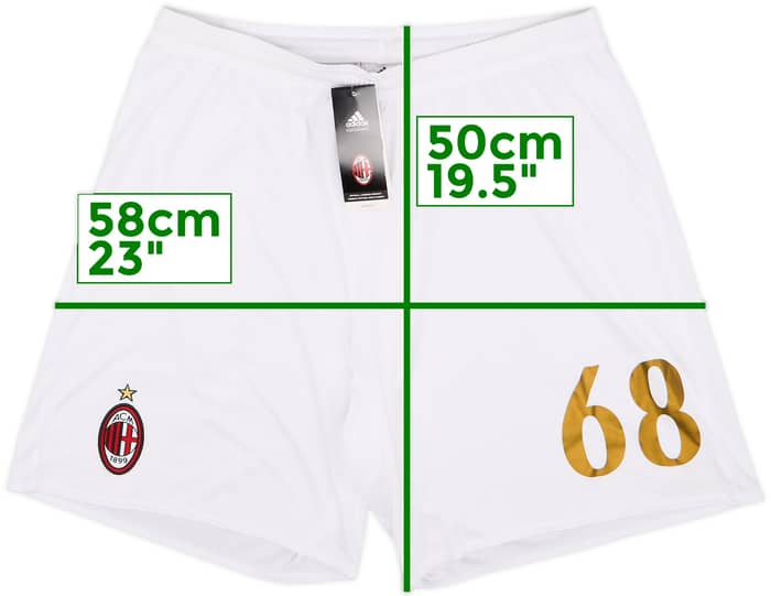 2016-17 AC Milan Third Shorts #68 (L)