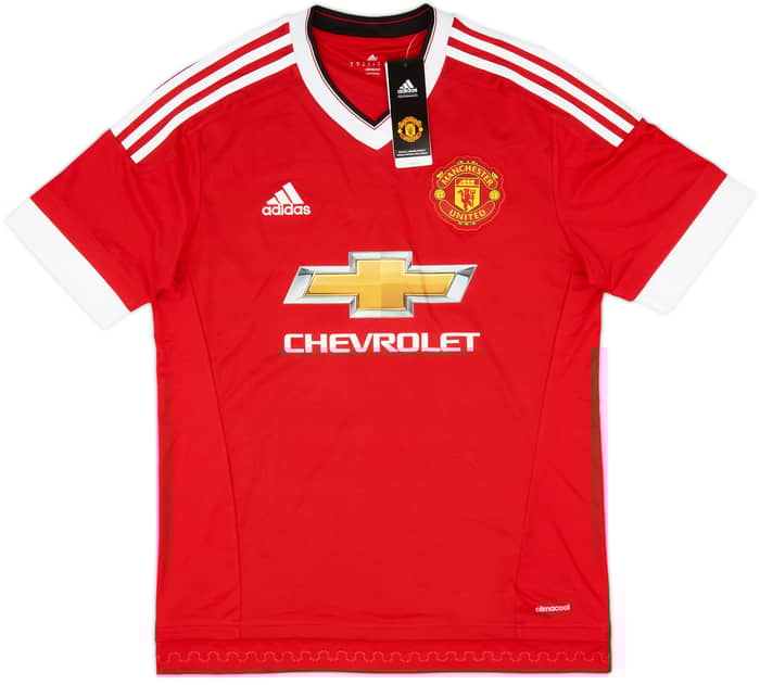 2015-16 Manchester United Home Shirt Martial #9 (M)