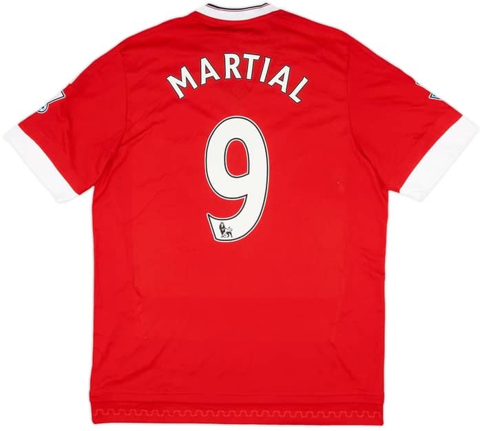 2015-16 Manchester United Home Shirt Martial #9 (L)