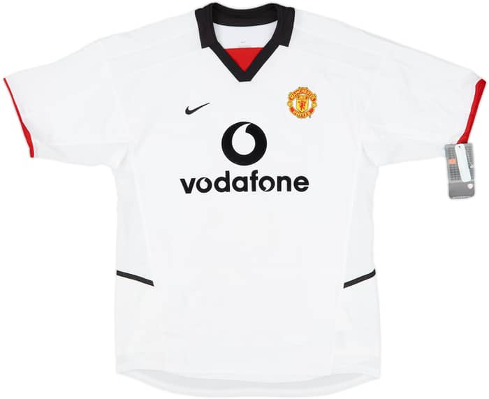 2002-03 Manchester United Away Shirt Beckham #7 (M)