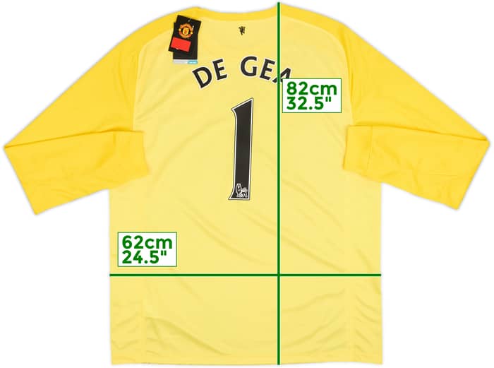 2013-14 Manchester United GK Shirt De Gea #1 (XL)
