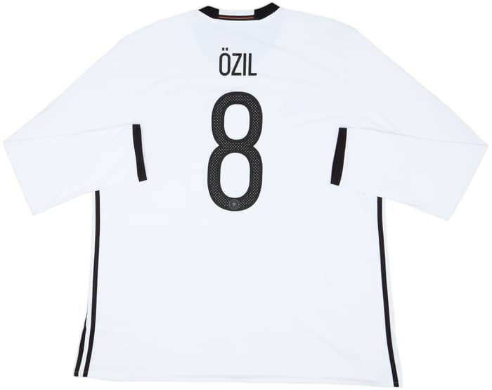 2015-16 Germany Home L/S Shirt Ozil #8 (XXL)