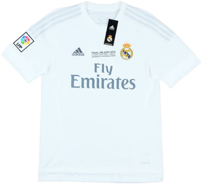 2015-16 Real Madrid Home Shirt Kroos #8 (M)
