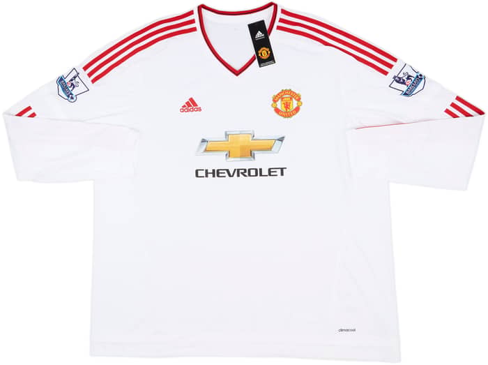 2015-16 Manchester United Away L/S Shirt Shaw #23 (3XL)