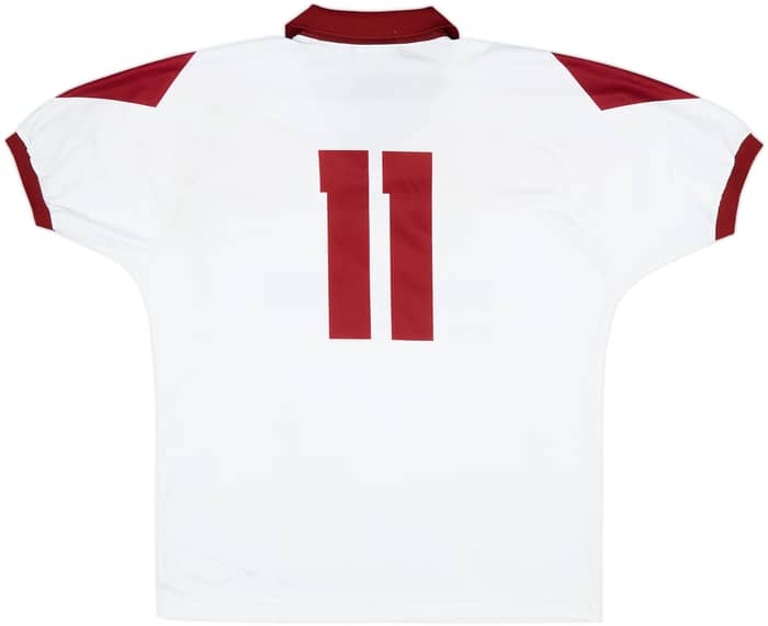 1994-95 Torino Match Worn Away Shirt #11 (Pessotto)
