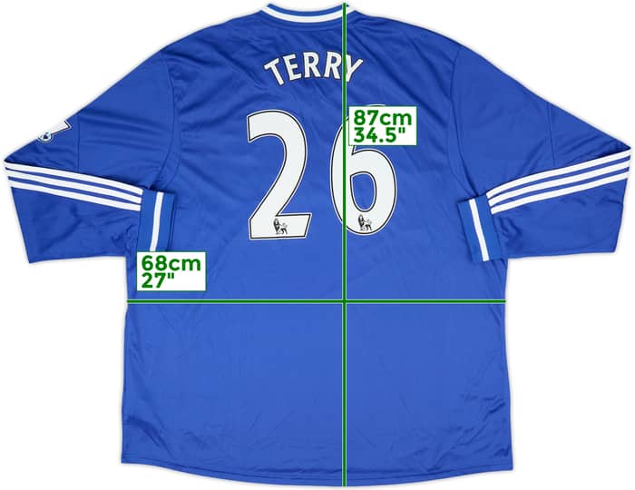 2013-14 Chelsea Home L/S Shirt Terry #26 (3XL)