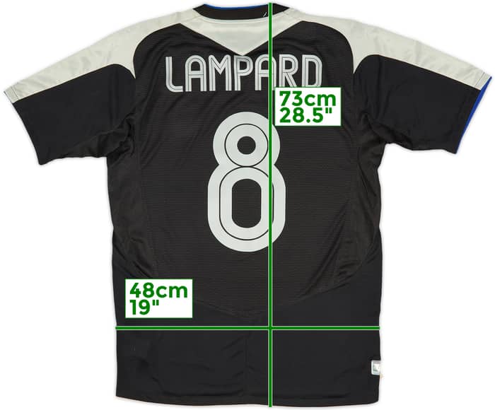 2004-05 Chelsea Away Shirt Lampard #8 (S)