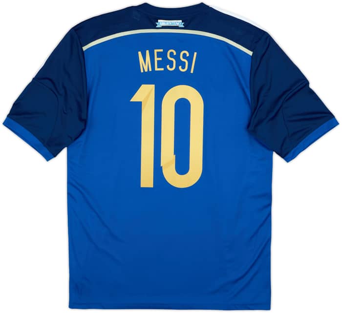 2013-15 Argentina Away Shirt Messi #10 (L)
